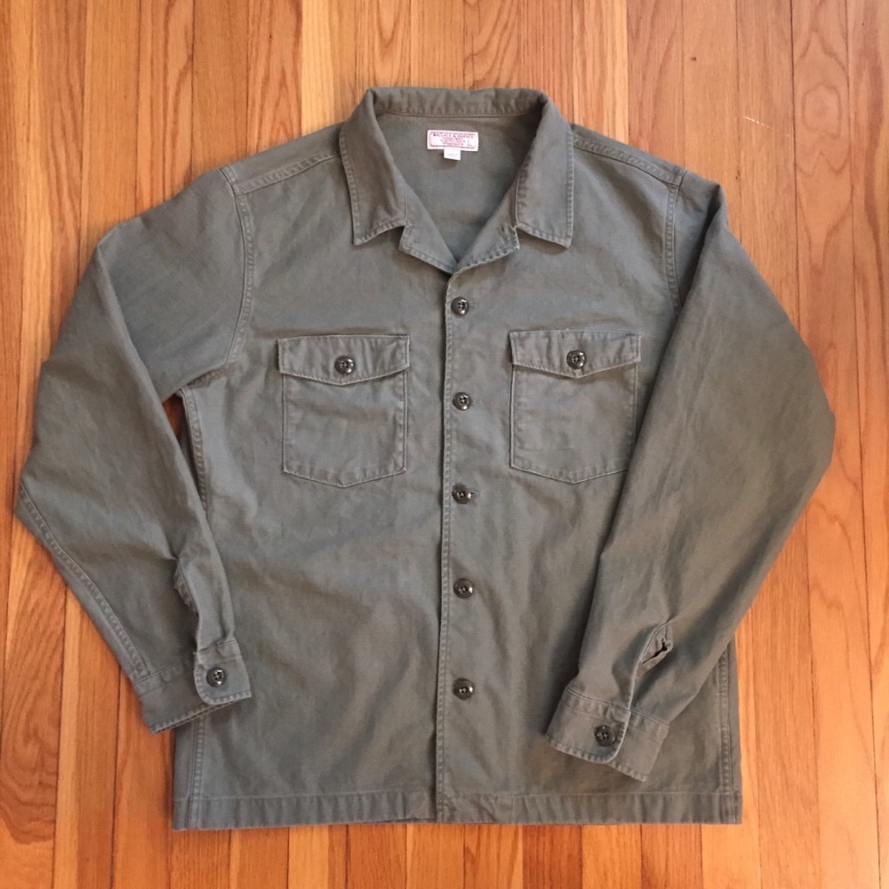 Wallace & Barnes J Crew Heavy Weight Shirt SzL
